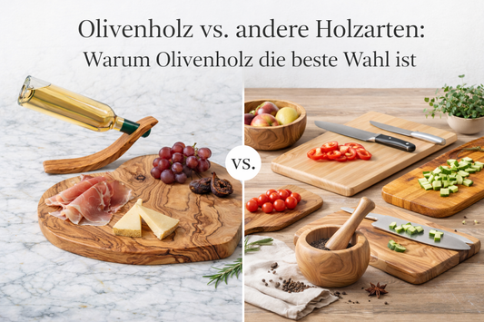 Olivenholz vs. andere Holzarten: Warum Olivenholz die beste Wahl ist