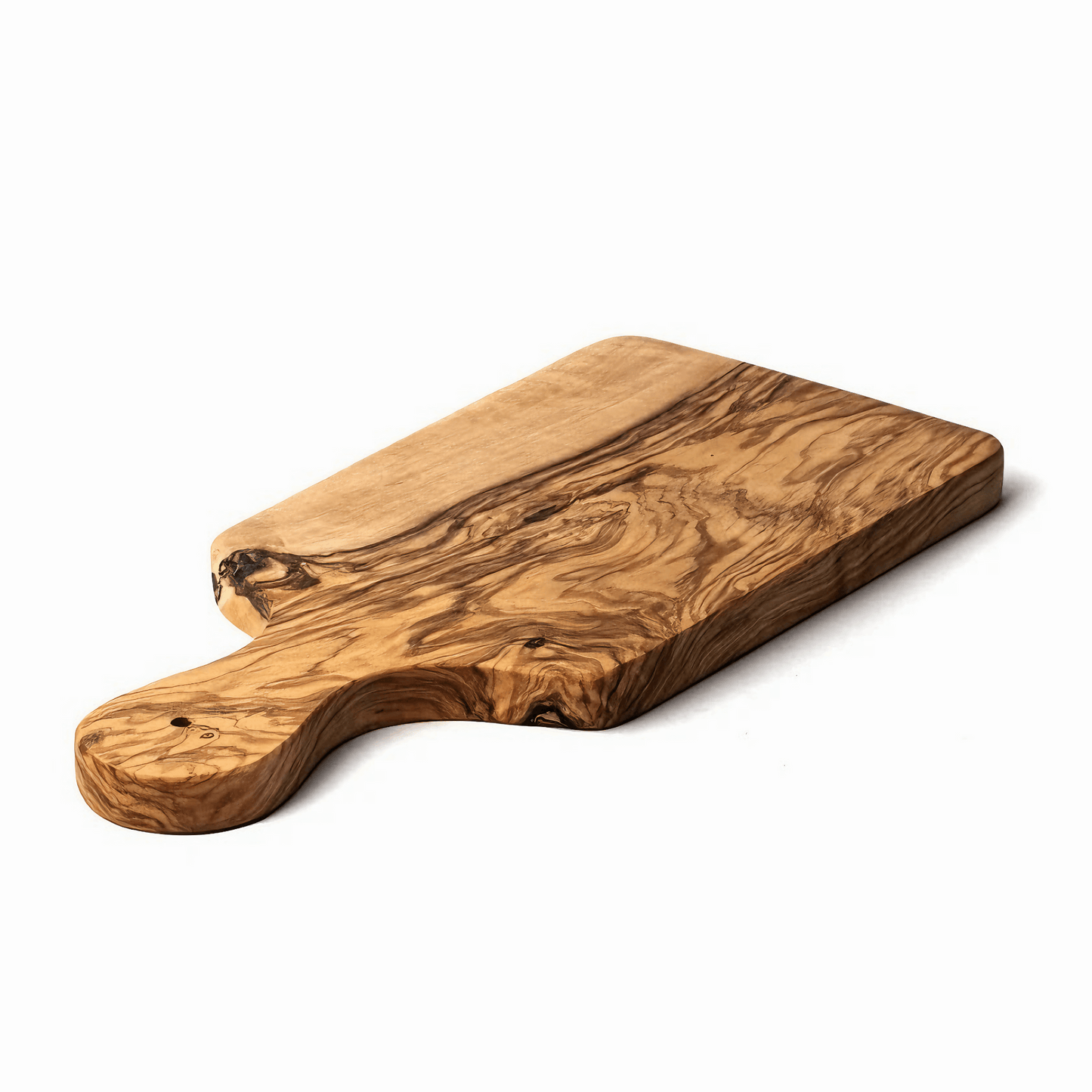 Rustikales Käse-Charcuterie-Brett-Set aus Olivenholz – handgefertigt, ideal für Buffet und Präsentation

